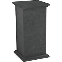 Table d'appoint avec porte – 30 x 30 x 57,4 cm – Matières : aggloméré mélaminé – Bout de canapé – FMD