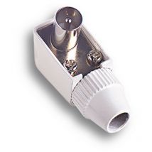 Art 32.040 spina coassiale a squadra diritta per cavo tv televisione - FME