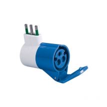 Adaptateur Fanton 73000 de S17 à 1 prise cee 230V