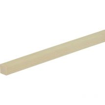 Flachleiste 95 cm 15 x 15 mm Buche Flachleiste - Fn Neuhofer