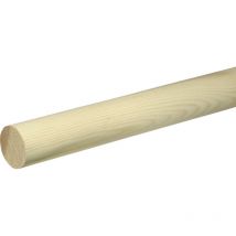 Rundstab 100 cm 35 x 35 mm Fichte/Kiefer Sockelleiste - Fn Neuhofer