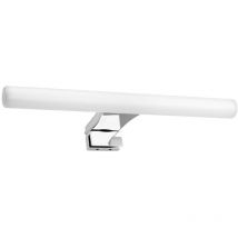 Irene led specchio 30x3,6 cm 5700 k bianco, 7 w, IP44, cromo (IRENE300NEW) - Focco