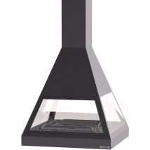 FOCGRUP Chimenea de leña central suspendida CH05/C 14kW