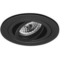 Foco empotrable 50W IP20 negro Jiso 703D-01