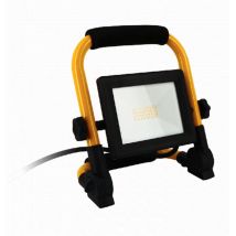 Wilmart - Foco led con cable 20W, 1600 lúmenes, cable de 1,5M, chasis de tubo redondo