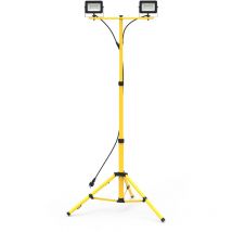 Foco led con soporte Bobby 2x30W 4000K