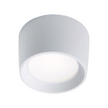 Interlusa - Foco livia 1xGX53 3W con pulsador cct (3colores) IP55 16d resina blanca
