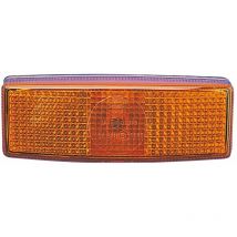 Luz de posición naranja rectangular HELLA