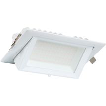 Efectoled - Downlight Led 20w Rectangular Direccionable 130lm/w Lifud Corte 210x125 Mm 3000k Blanco Cálido