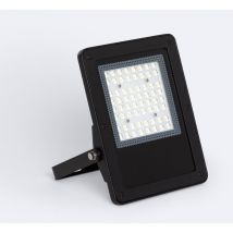 Foco Proyector led 50W 170 lm/W IP65 elegance Slim pro Negro 5000K Blanco Frío Asimétrica 30ox90o