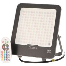 Iluminashop - Foco Proyector led smd Chip Osram Mini On Plus 100W rgb Regulable IP65