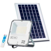 Proyector led solar 50w c/mando lm6851/lm6521 ledme