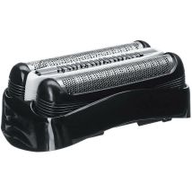 Foil Shaving Head and Cutter Replacement for Braun 3 Series 300S 301S 310S 320S 330S 340S 360S 380S 3000S, Black