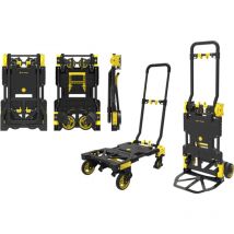 Hytama Fold Max 137 Kg Faltbare Sackkarre, 2-in-1, Multifunktions-, Sackkarre- Und Plattformwagen In Einem, Mit Gummizug 137 Kg