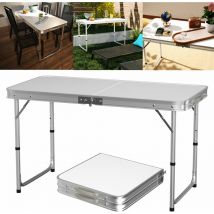 Folding Table Portable Folding Tables Camping Garden Party Trestle Dinner Buffet