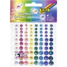 Glorex Schmucksteine Iridescent 80 Stück Schmuckbasteln