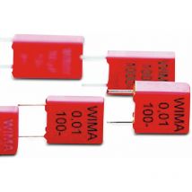 Folienkondensator, 0,33UF, 63V-, radial, rm 5, MKS2C033301C00JSSD - Wima