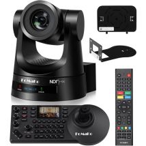 Fomako - ndi ptz Camera Bundle ai Suivi automatique (certifié ndi 6 et ndi HX3), caméra ptz hdmi PoE à zoom optique 20X pour le culte de l'église,