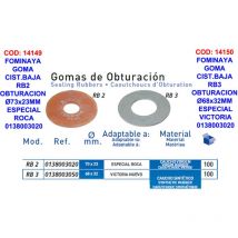 Obturadora Victoria Nuevo Epdm Fominaya