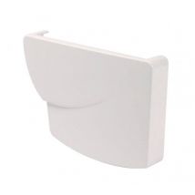 Nicoll - Fond de gouttière droit ovation LG38 Blanche