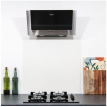 Crédence Alu Blanc Mat ral 9010 - Hauteur 65 cm x Largeur 120 cm