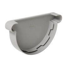 Fond symétrique gouttière à coller 25 gris - Nicoll
