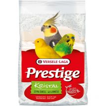 Prestige Shell Sand Kristal White Fondo Jaula 25 kg