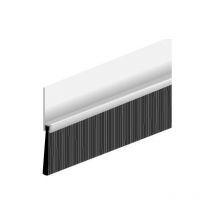 Ellen - Fondo de puerta de aluminio con cepillo ibs 80 100cm