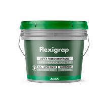 Fondo super aggrappante Oikos Flexigrap liscio bianco lt. 1