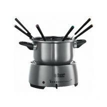 Fondue Electrique - RUSSELL HOBBS - Fiesta 22560-56 - 1200W - 6 personnes - Inox compatible lave-vaisselle