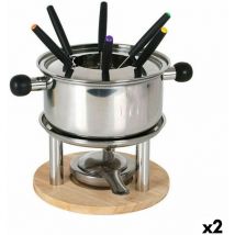 Fondue Santa Clara acero inoxidable (2 unidades)