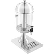 Fontaine A Boisson Distributeur Inox Pour Buffets 1 X 7 L Robinet Tube De Glace