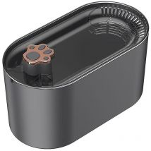 Fontaine à eau, fontaine 3 l, fontaine à eau pour animaux de compagnie, distributeur d'eau pour animaux de compagnie avec lumière led, abreuvoir
