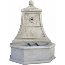 Fontaine ' Baccarat' - Pierre reconstituée - 86 x 51 x 111 cm