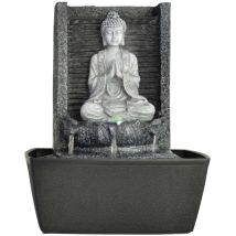 Zen Light - Fontaine Bouddha En Méditation Nirvana
