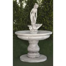 Fontaine centrale classique en pierre reconstituée Caceres 110x182cm.