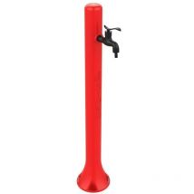 Sined - Fontaine De Jardin Rouge Cm 27x18x99 Fontana Acqua Rossa