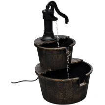 Fontaine Design de pompe de puits Vidaxl
