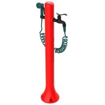 Sined - Fontaine De Jardin Rouge Cm 27x23x99 Fontana Acqua Pro Rossa