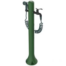 Sined - Fontaine De Jardin Verte Cm 27x23x99 Fontana Acqua Pro Verde