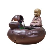 Fontaine d'intérieur en résine Bouddha Médina