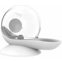 Sunxury - Fontaine à eau automatique pour chat - 2,8 l - Distributeur d'eau pour animaux de compagnie - Grand bol à boire - Sans électricité (30,4 cm