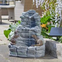 Smart Garden - Fontaine loutres taquines solaire et sur batterie