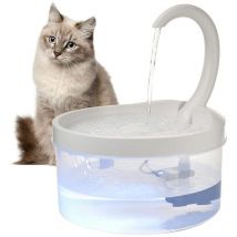 Fontaine pour chat fontaine pour chat pour chat avec fenêtre de démarrage de l'eau fontaine à boire pour filtre pour chat- Trimec
