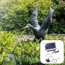 Fontaine solaire oie Gustave 600 l/h maxi