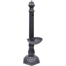 Fonderia Bongiovanni - Fontaine a colomne modèle Venere pour jardin potager avec or sans robinet au choix : sans robinet