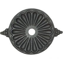 Rosone in alluminio per fontane vasche da giardino rubinetto modello Liberty grande