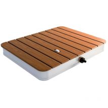 Fontana Bodendusche Eckig, anschließbar an einen 3/4' Gartenschlauch - Breuer