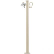 Fontana da Giardino con Doppio Rubinetto Belfer 42/SRR Avorio