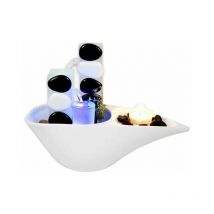 Fontana da interno Piro con illuminazione led multicolore